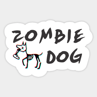 Zombie Dog Sticker